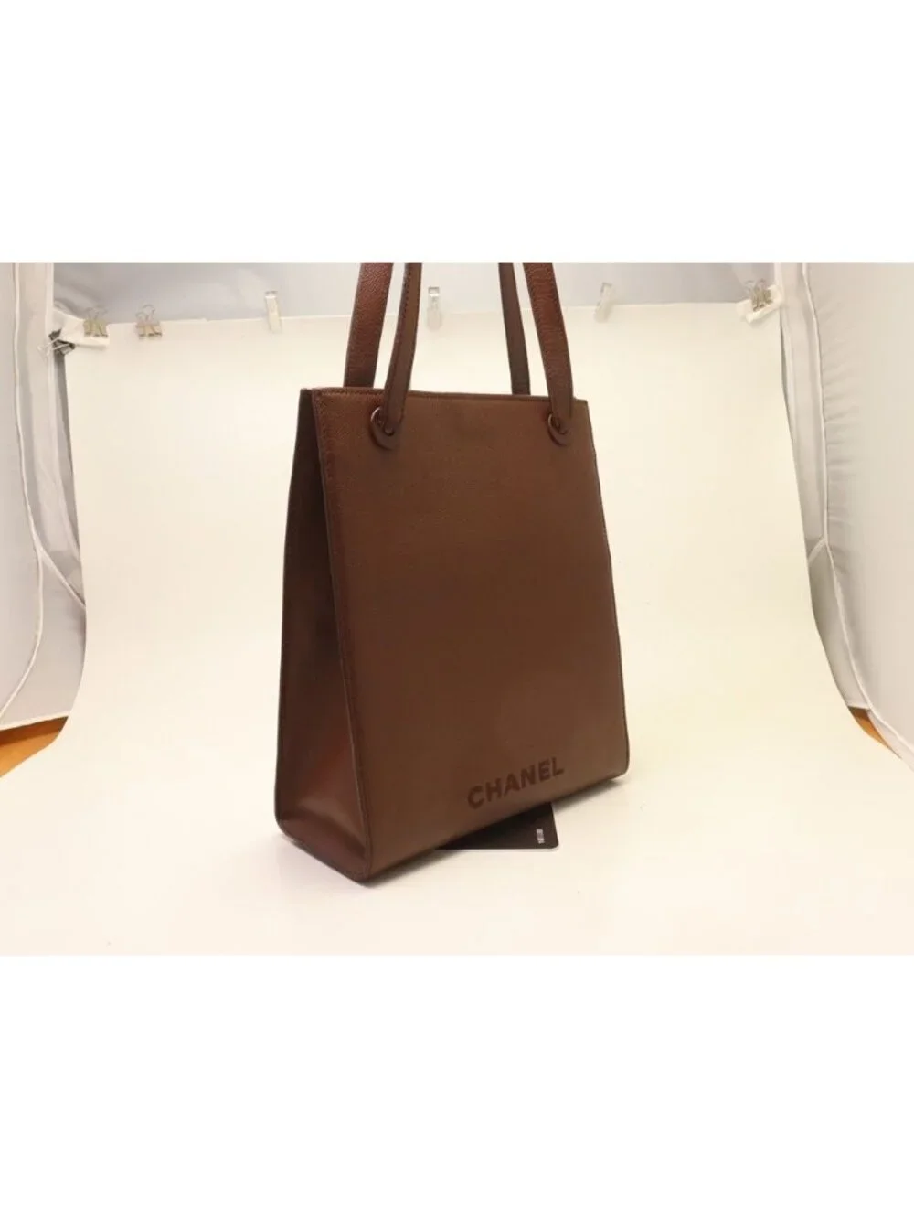 Chanel Caviar Leather Tote Bag